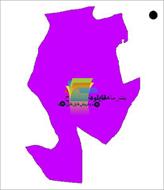 شیپ فایل نقطه ای شهرهای شهرستان ماهشهر واقع در استان خوزستان