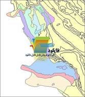 شیپ فایل زمین شناسی شهرستان مهران واقع در استان ایلام