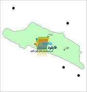 شیپ فایل نقطه ای شهرهای شهرستان ایوان واقع در استان ایلام