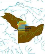 شیپ فایل آبراهه های شهرستان آزادشهر واقع در استان گلستان